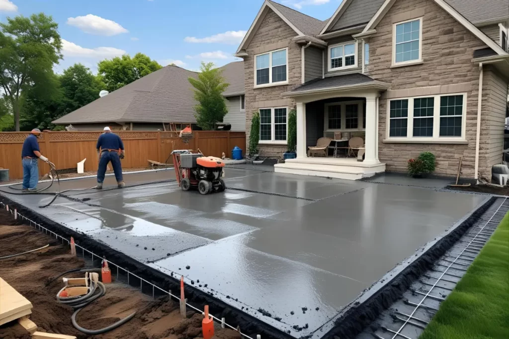 The Process of Pouring a New Driveway or Patio in Wichita