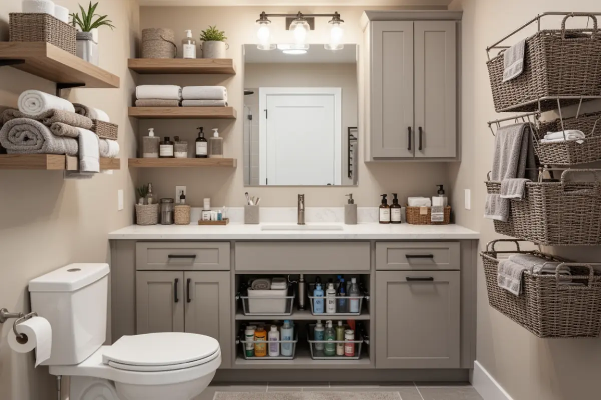 Smart Storage Solutions for Compact Wichita Bathrooms